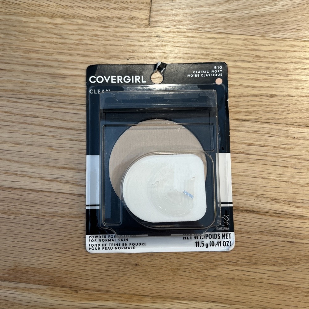 CoverGirl Clean Powder Foundation 510 Classic Ivory Normal Skin